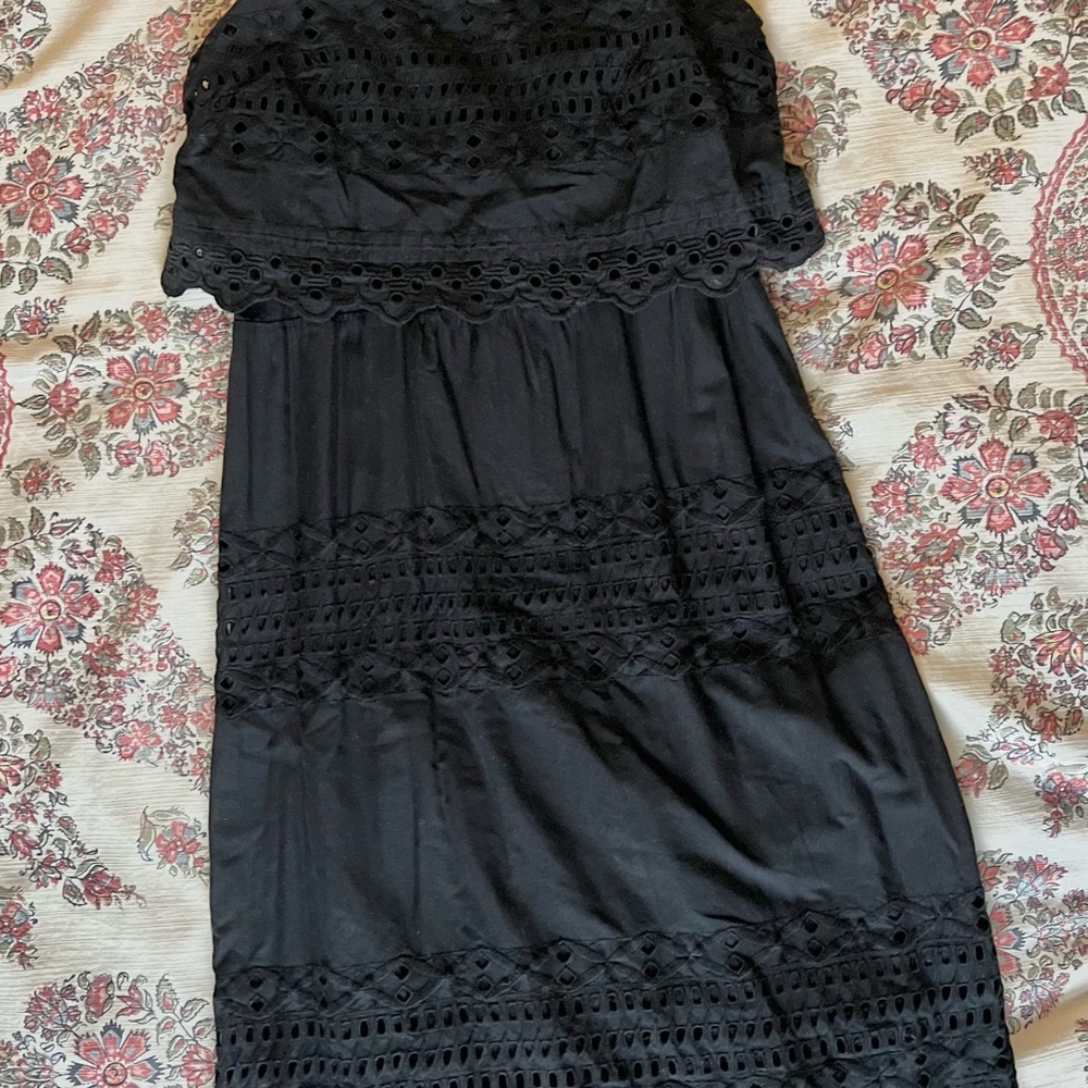 J crew cotton eyelet dress